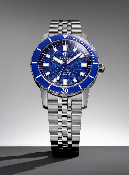 A Zodiac Compression watch.