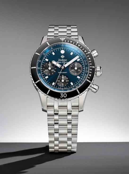 A Zodiac Pro-Diver watch.