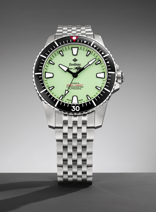 A Zodiac Skin Diver watch.