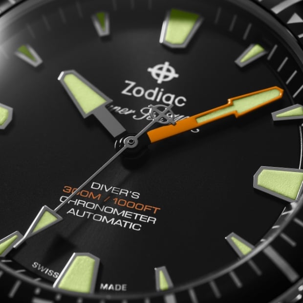 Zodiac Super Sea Wolf Pro-Diver watch