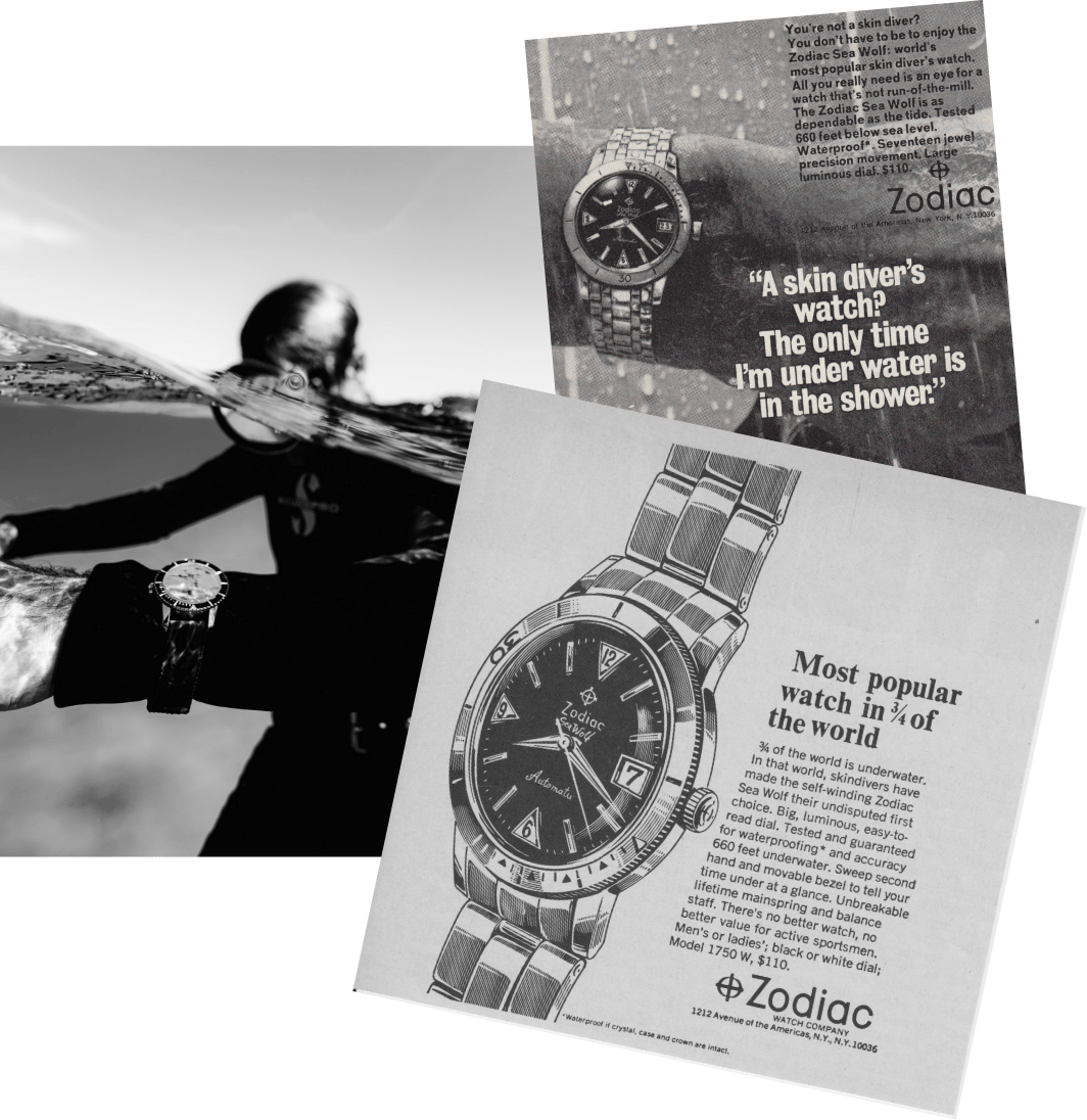 Zodiac watch.