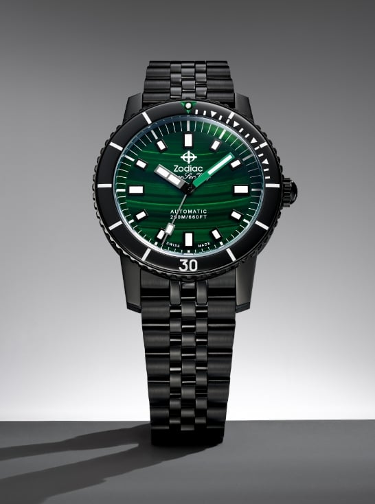 A Zodiac Pro-Diver watch.
