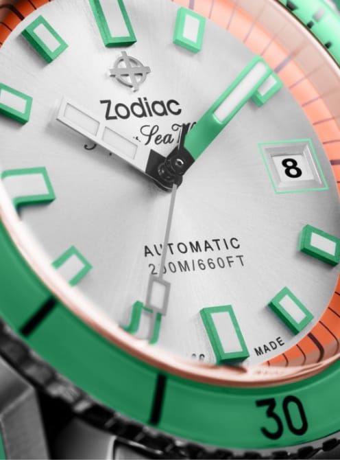 A man in a brown shirt wearing the Townsman Automatic.