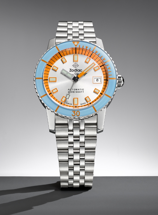 A Zodiac Compression watch.