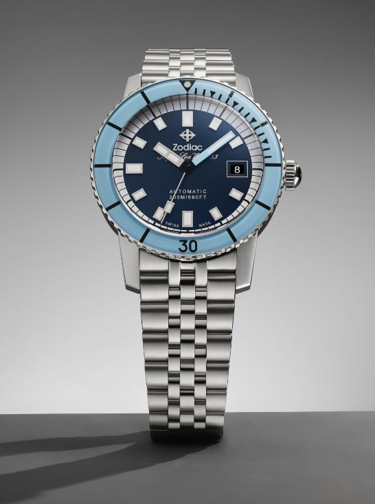 A Zodiac Pro-Diver watch.